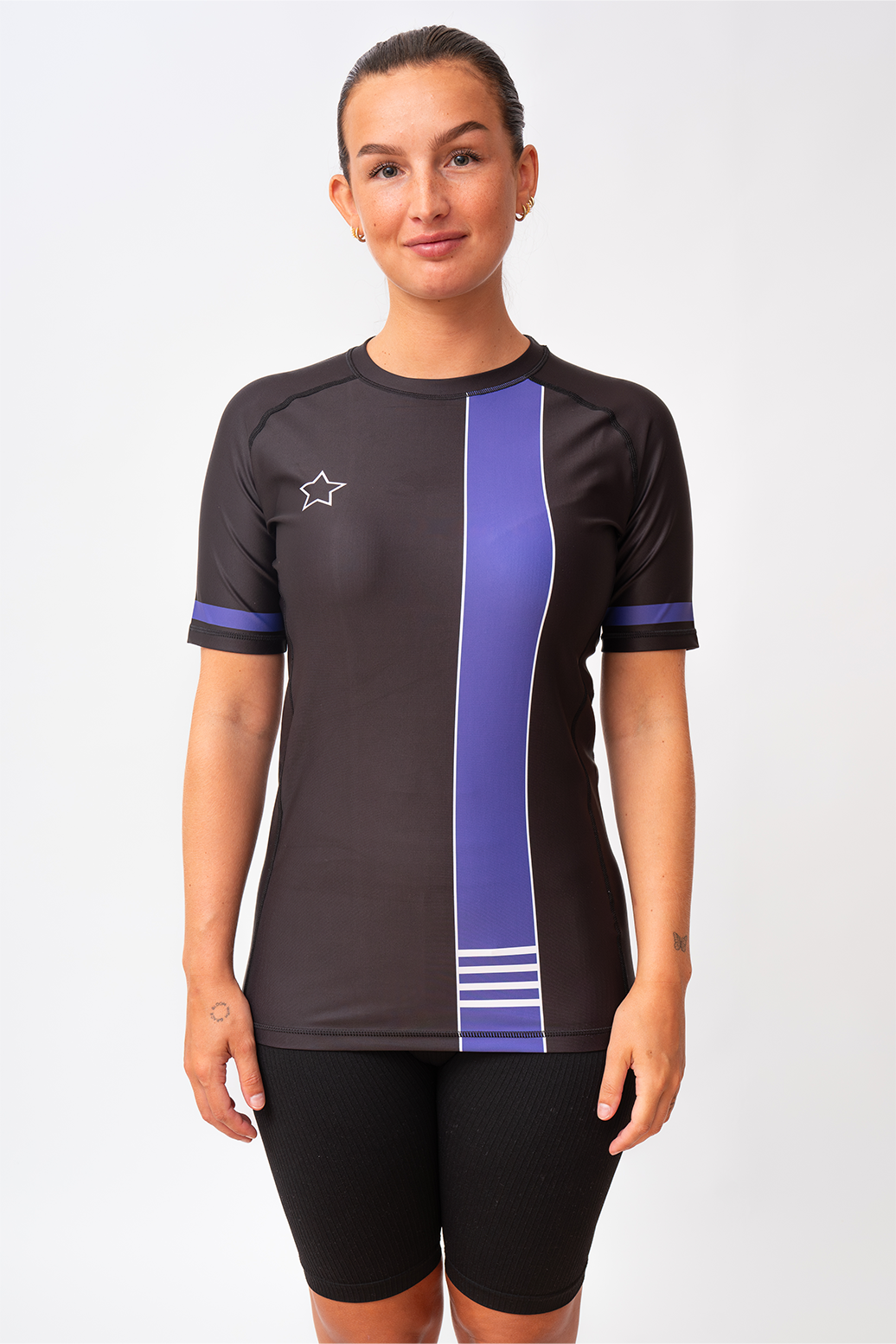 BJJ Rash Guard - Purple Belt