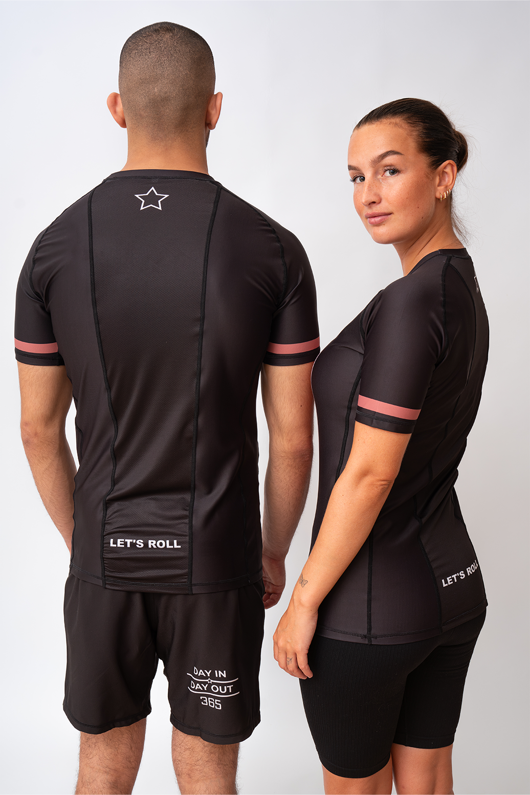 BJJ Rash Guard - Brown Belt