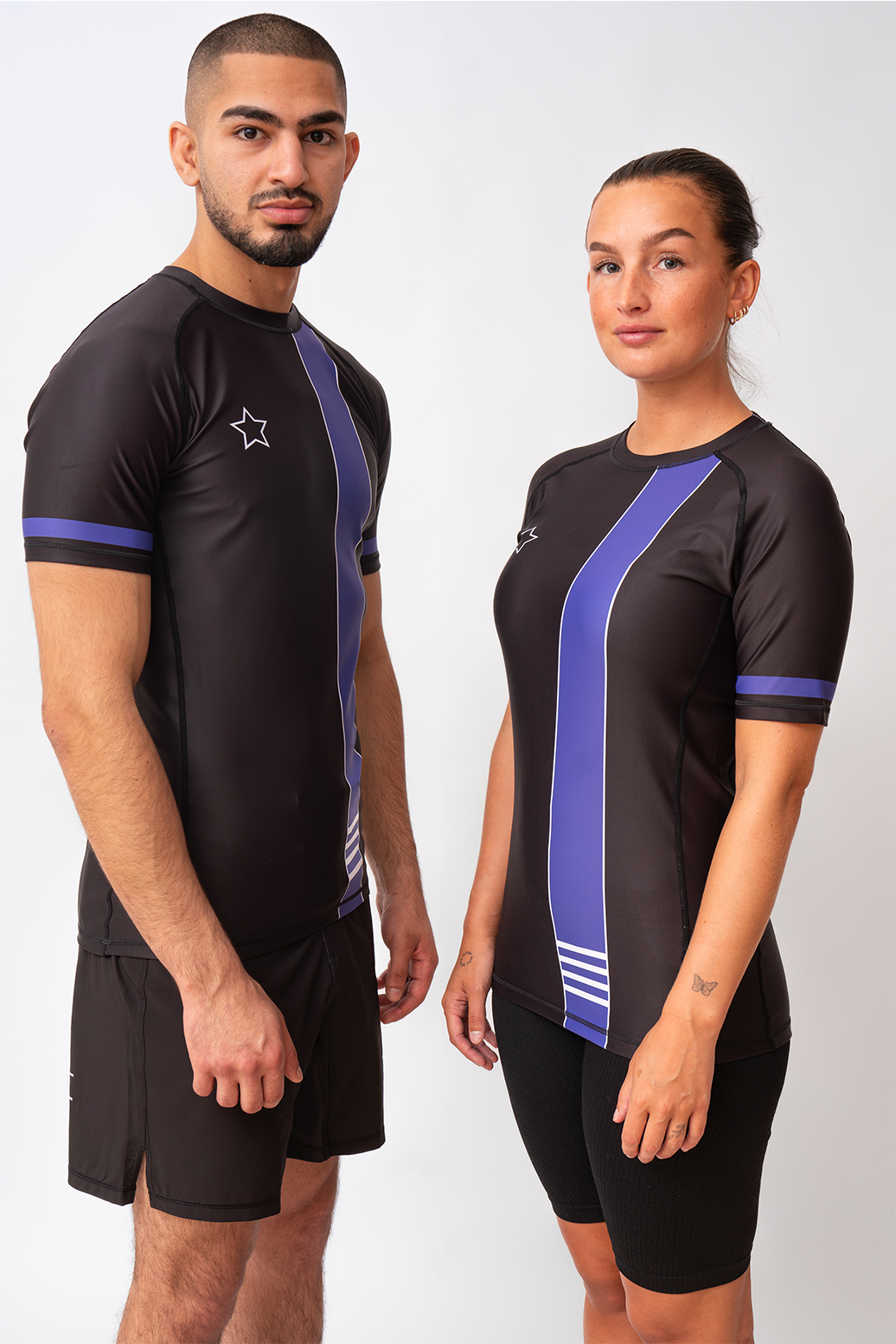 BJJ Sæt - Rash Guard & Shorts