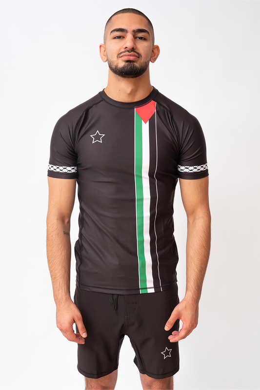 BJJ Rash Guard - Free Palestine